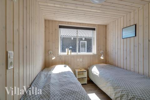 Eines der 6 Schlafzimmer im Luxusferienhaus Nr. 717