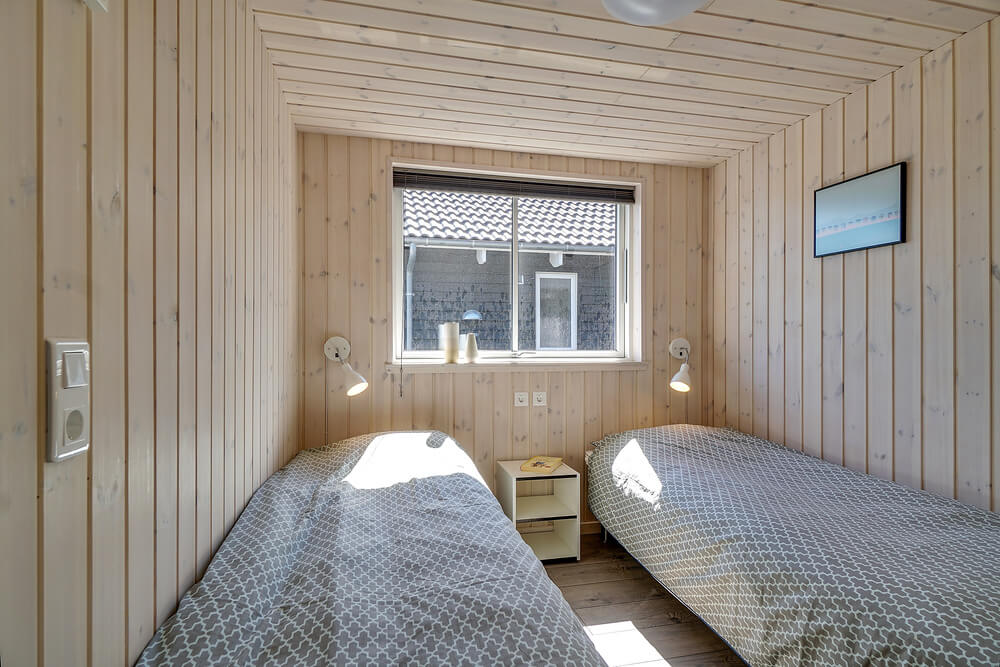 Eines der 6 Schlafzimmer im Luxusferienhaus Nr. 717