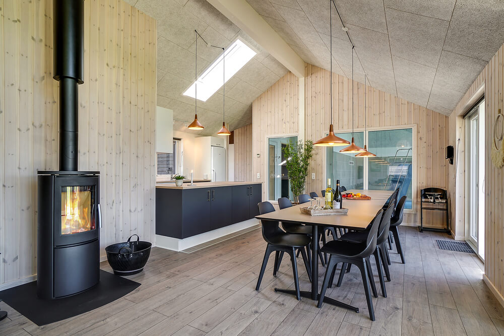 Aufenthaltsraum mit Platz für 16 im Luxusferienhaus Nr. 717.