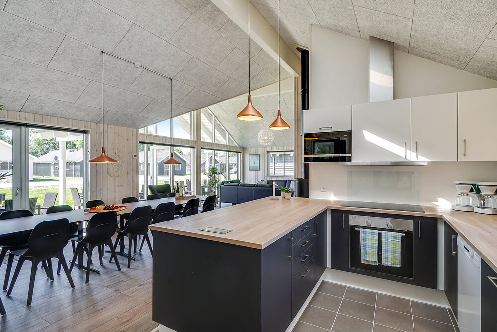 Das Luxusferienhaus Nr. 717 hat einen wunderschönen Aufenthaltsraum.