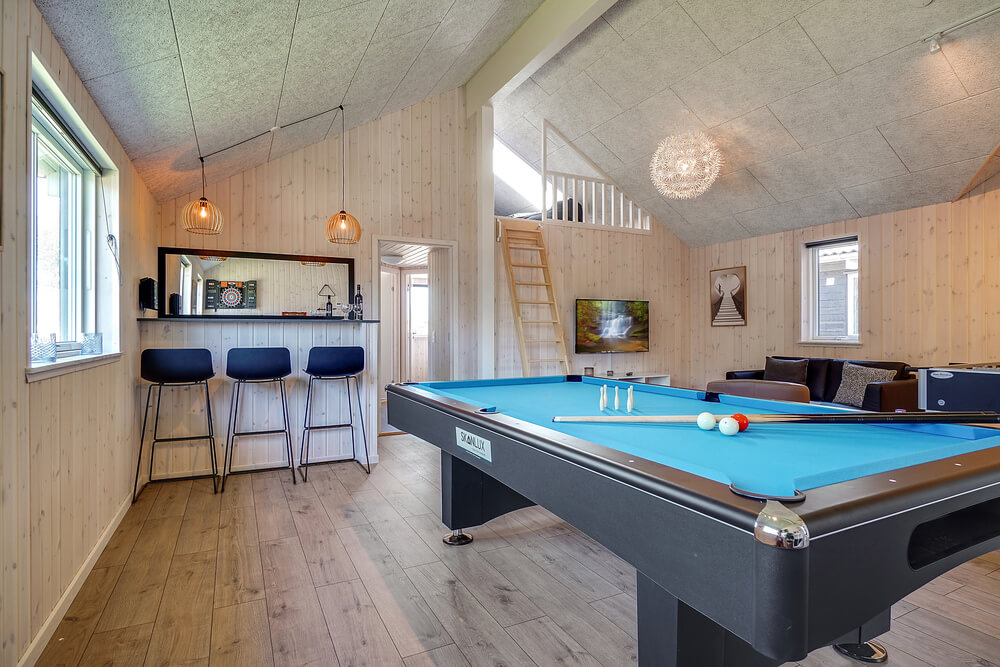 Das Ferienhaus 716 ist mit eigener Bar ausgestattet