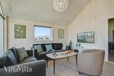 Das Luxusferienhaus Nr. 722 hat einen wunderschönen Aufenthaltsraum.