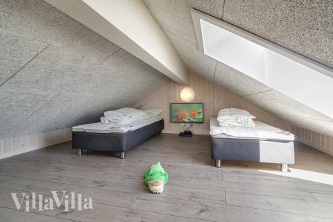 Einige der 10 Schlafgelegenheiten befinden sich im Luxusferienhaus Nr. 722 auf dem ausgebauten Dachboden