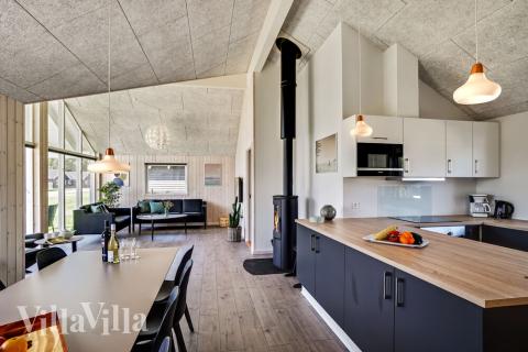 Das Luxusferienhaus Nr. 718 hat einen wunderschönen Aufenthaltsraum.