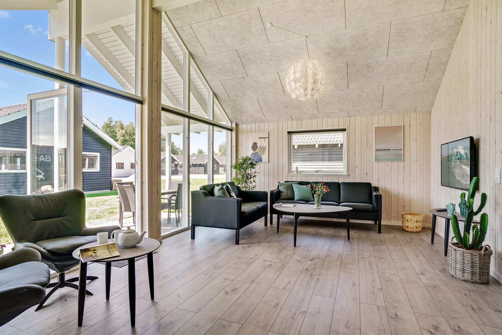 Aufenthaltsraum mit Platz für 12 im Luxusferienhaus Nr. 718.