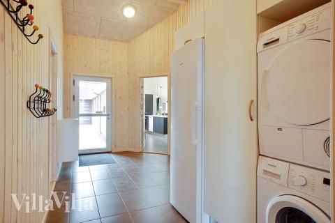 Der geräumige Eingangsbereich im Luxusferienhaus Nr. 429 in Limfjord