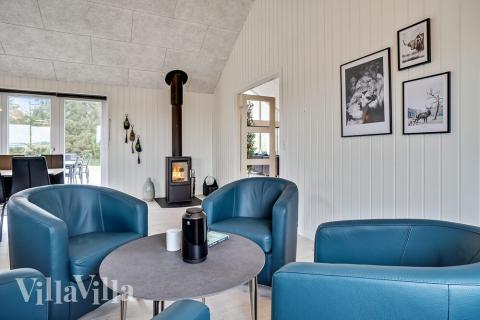 Aufenthaltsraum mit Platz für 30 im Luxusferienhaus Nr. 431.