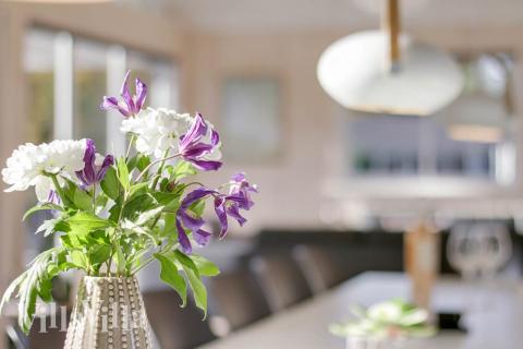 Das Luxusferienhaus Nr. 435 hat einen wunderschönen Aufenthaltsraum.