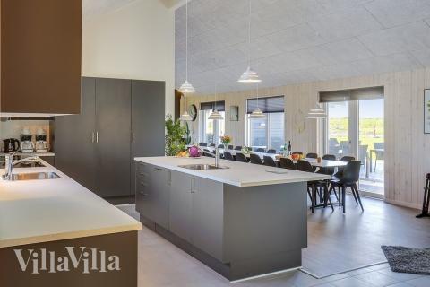 Die Küche im Luxusferienhaus Nr. 428 ist gut eingerichtet.