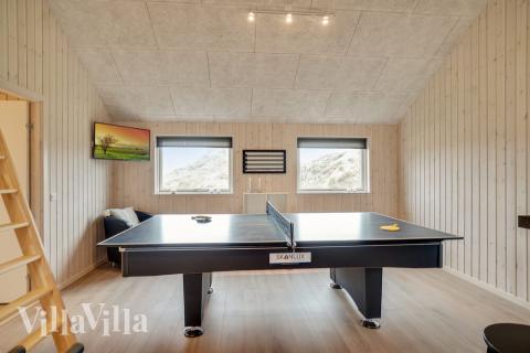 Aktivitätsraum im Luxusferienhaus Nr. 719 mit 4 Schlafzimmern und Platz für 10 Gäste.