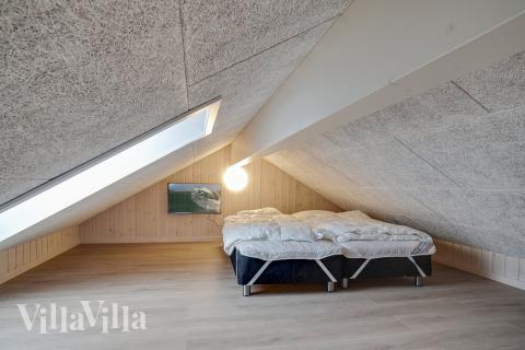 Einige der 10 Schlafgelegenheiten befinden sich im Luxusferienhaus Nr. 719 auf dem ausgebauten Dachboden