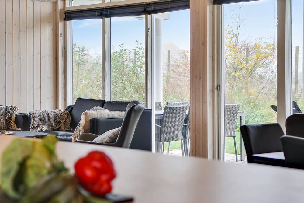 Gut ausgestattete Küche im Luxusferienhaus Nr. 725 in Deutschland.
