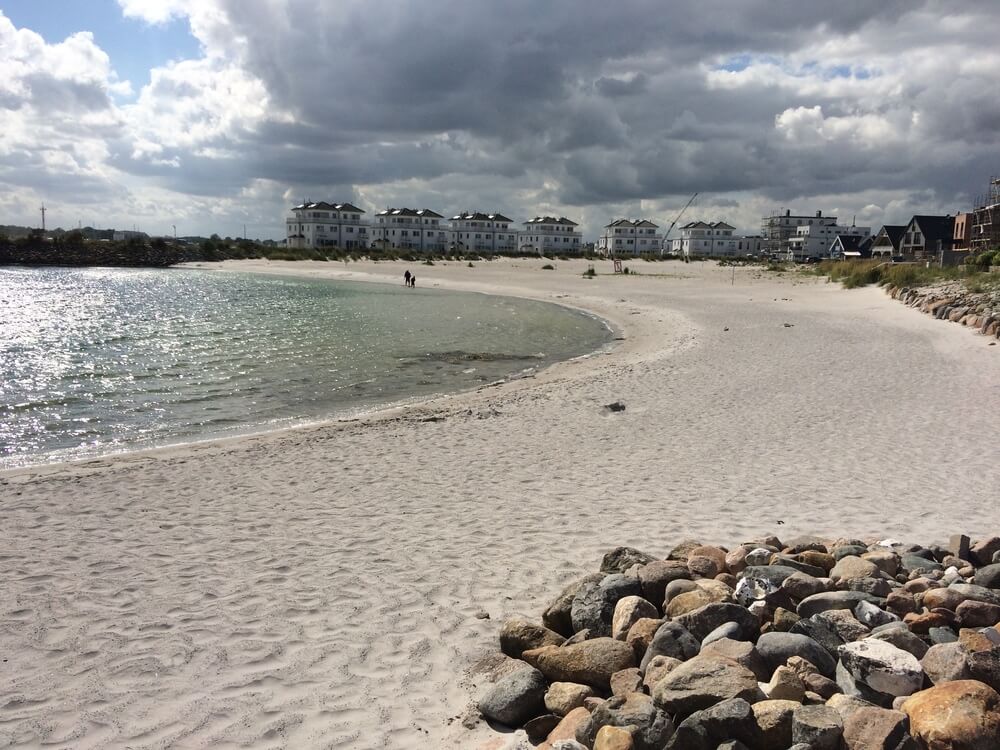 Der herrliche Strand in der Nähe von Luxusferienhaus Nr. 725 bei Deutschland.