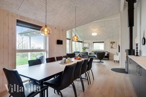 Aufenthaltsraum mit Platz für 10 im Luxusferienhaus Nr. 724.