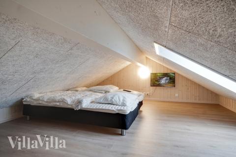 Einige der 10 Schlafgelegenheiten befinden sich im Luxusferienhaus Nr. 724 auf dem ausgebauten Dachboden