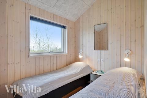 Eines der 4 Schlafzimmer im Luxusferienhaus Nr. 724