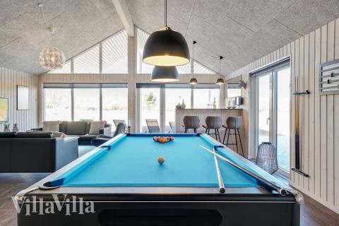 Veranstaltet ein Turnier im Aktivitätsraum, wenn ihr das Ferienhaus Nr. 450 in Ostjütland besucht.