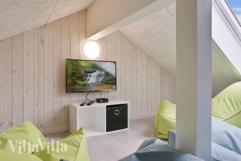 Einige der 20 Schlafgelegenheiten befinden sich im Luxusferienhaus Nr. 432 auf dem ausgebauten Dachboden