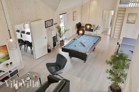 Veranstaltet ein Turnier im Aktivitätsraum, wenn ihr das Ferienhaus Nr. 432 in Lolland/Falster/Mön besucht.