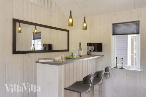 Das Ferienhaus 433 ist mit eigener Bar ausgestattet