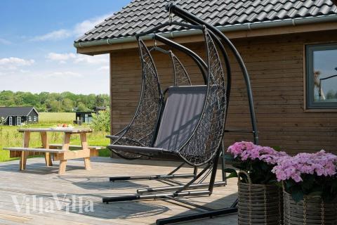 Das Luxusferienhaus Nr. 444 hat eine tolle Terrasse, die mit hochwertigen Gartenmöbeln für 12 Personen ausgestattet ist.