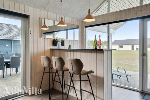 Das Ferienhaus 454 ist mit eigener Bar ausgestattet