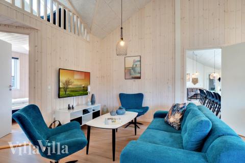 Aktivitätsraum im Luxusferienhaus Nr. 455 mit 8 Schlafzimmern und Platz für 20 Gäste.