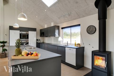 Die Küche in dem Luxusferienhaus Nr. 457 ist so gut ausgestattet, dass man problemlos Mahlzeiten für 20 Personen zubereiten kann.