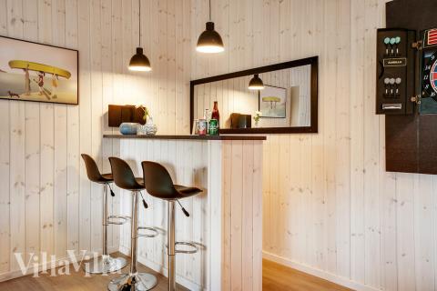 Das Ferienhaus 473 ist mit eigener Bar ausgestattet