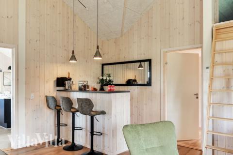 Das Ferienhaus 447 ist mit eigener Bar ausgestattet