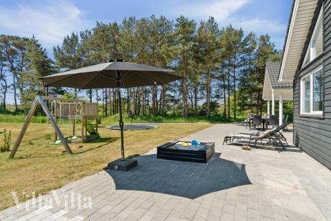 Große Terrasse am Luxusferienhaus Nr. 449 in Bornholm.