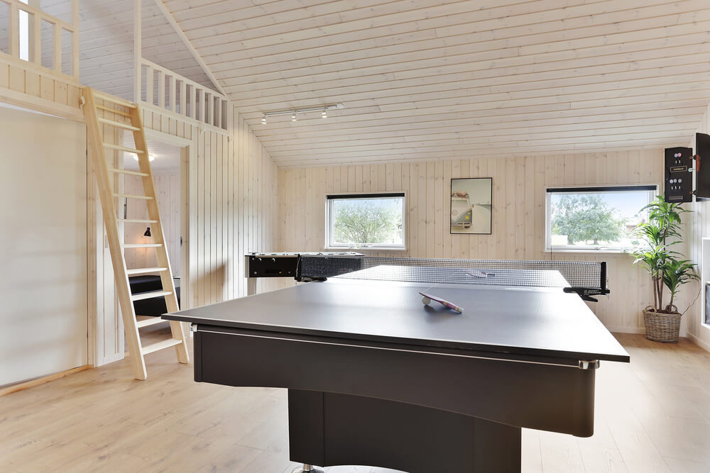 Veranstaltet ein Turnier im Aktivitätsraum, wenn ihr das Ferienhaus Nr. 452 in Lolland/Falster/Mön besucht.