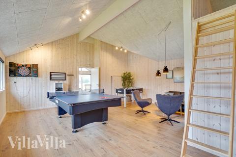 Veranstaltet ein Turnier im Aktivitätsraum, wenn ihr das Ferienhaus Nr. 472 in Ostjütland besucht.