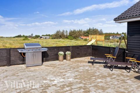 Das Luxusferienhaus Nr. 476 hat eine tolle Terrasse, die mit hochwertigen Gartenmöbeln für 20 Personen ausgestattet ist.