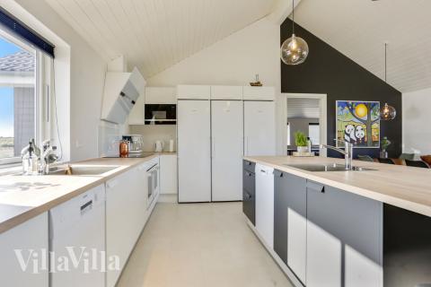 Die Küche in dem Luxusferienhaus Nr. 476 ist so gut ausgestattet, dass man problemlos Mahlzeiten für 20 Personen zubereiten kann.