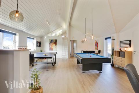 Veranstaltet ein Turnier im Aktivitätsraum, wenn ihr das Ferienhaus Nr. 476 in Nordjütland besucht.