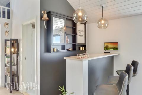 Das Ferienhaus 476 ist mit eigener Bar ausgestattet