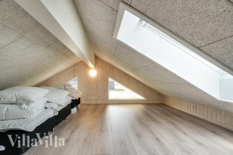 Einige der 20 Schlafgelegenheiten befinden sich im Luxusferienhaus Nr. 451 auf dem ausgebauten Dachboden