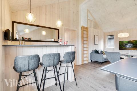 Das Ferienhaus 464 ist mit eigener Bar ausgestattet