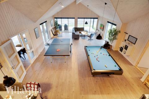 Veranstaltet ein Turnier im Aktivitätsraum, wenn ihr das Ferienhaus Nr. 462 in Westjütland besucht.