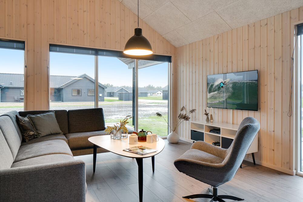 Aufenthaltsraum mit Platz für 26 im Luxusferienhaus Nr. 462.