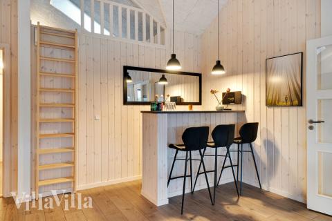 Das Ferienhaus 462 ist mit eigener Bar ausgestattet