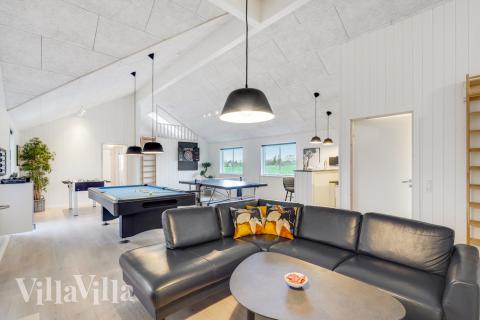 Das Wohnzimmer im Luxusferienhaus Nr. 468.