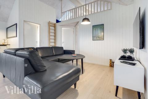 In der Sofalandschaft des Ferienhauses Nr. 468 kann man es richtig gemütlich machen.