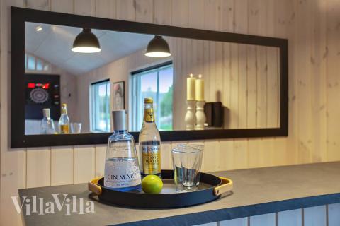 Das Ferienhaus 469 ist mit eigener Bar ausgestattet