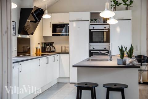 Die Küche im Luxusferienhaus Nr. 469 ist gut eingerichtet.