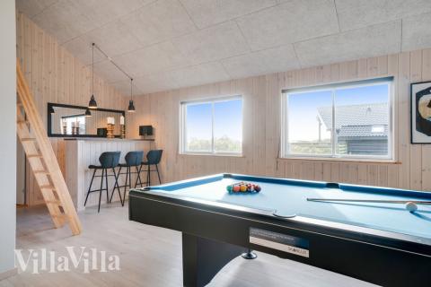 Neben den vielen schönen Stunden, die man im Poolbereich des Hauses verbringen kann, bietet das Luxusferienhaus 478 auch Spielevergnügen bei Billard/Tischtennis und Darts