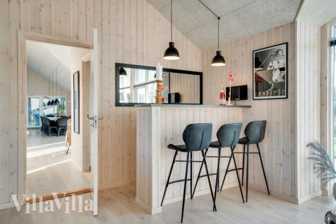 Das Ferienhaus 477 ist mit eigener Bar ausgestattet