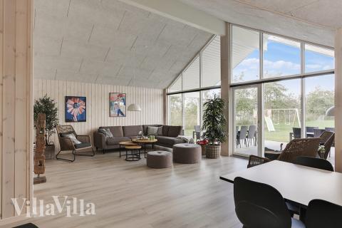 Die Couchecke im Luxusferienhaus Nr. 481 in Lolland/Falster/Mön.