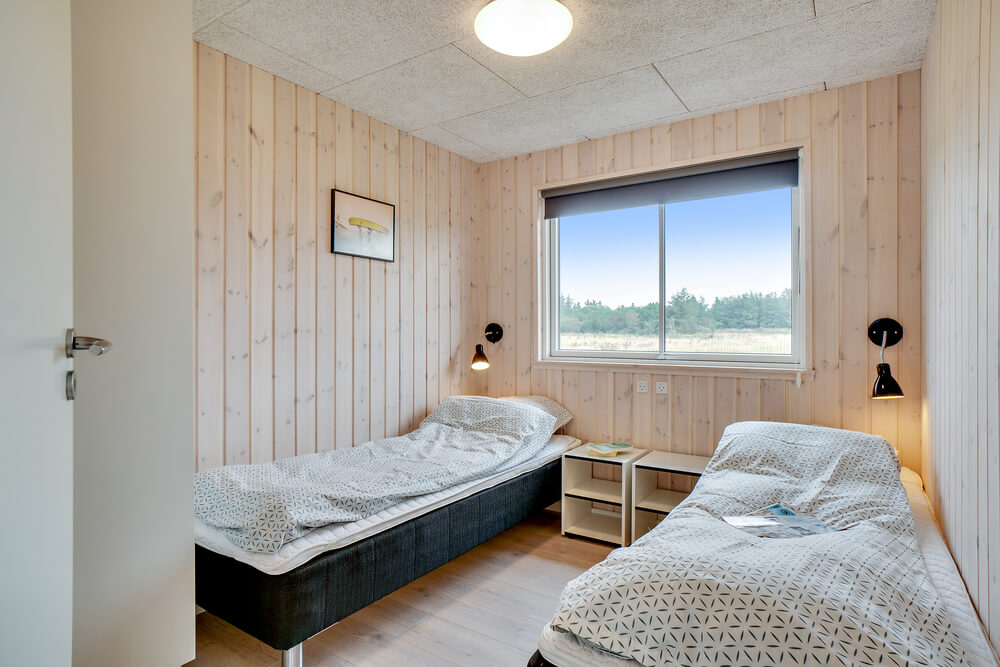Eines der 7 Schlafzimmer im Luxusferienhaus Nr. 484